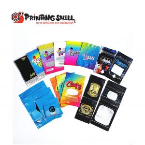 Mylar Bags with Designs Packaging Bulk Variety Pack Wholesale Barrier Baggies Pouch