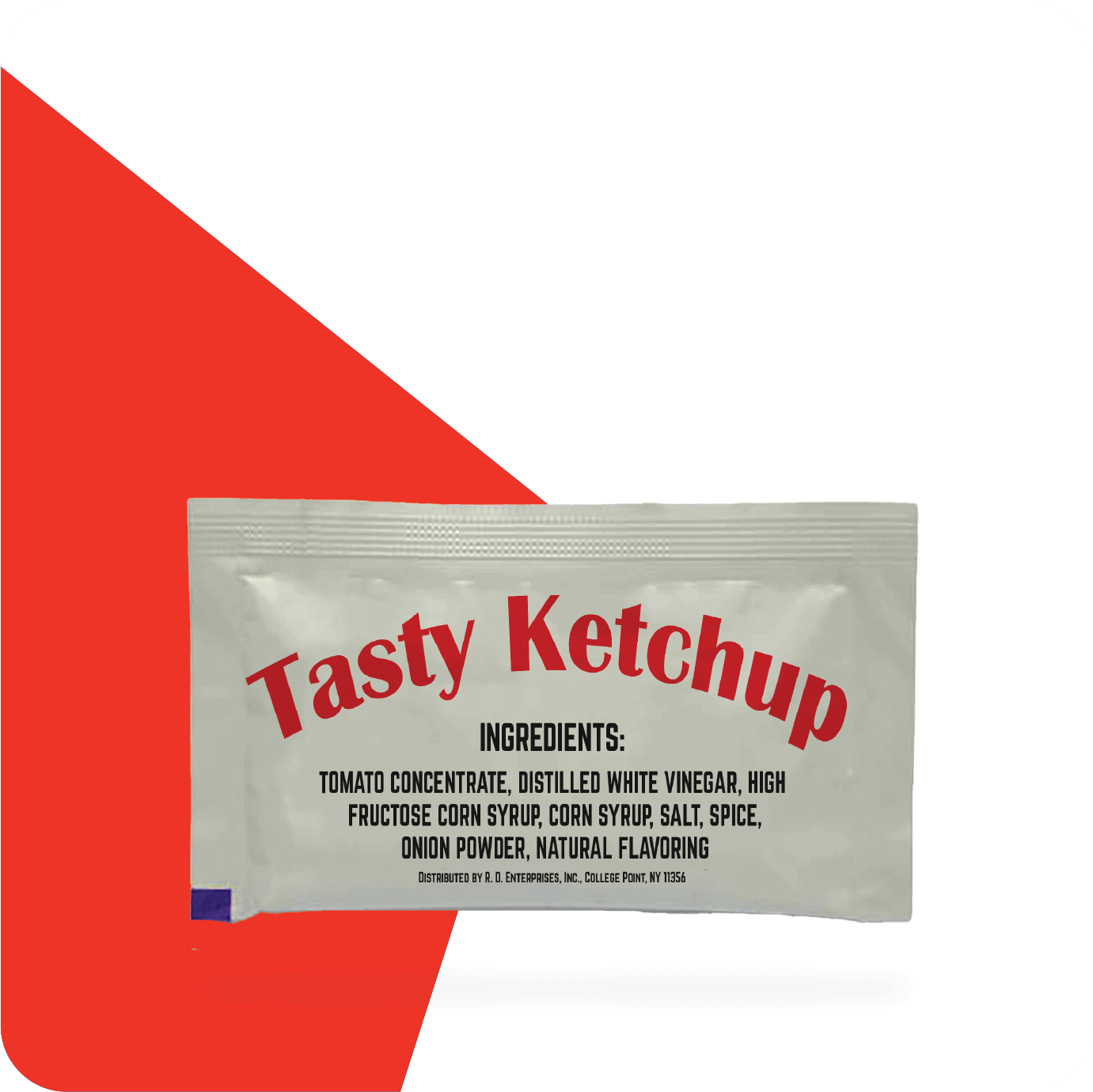 custom logo ketchup packets