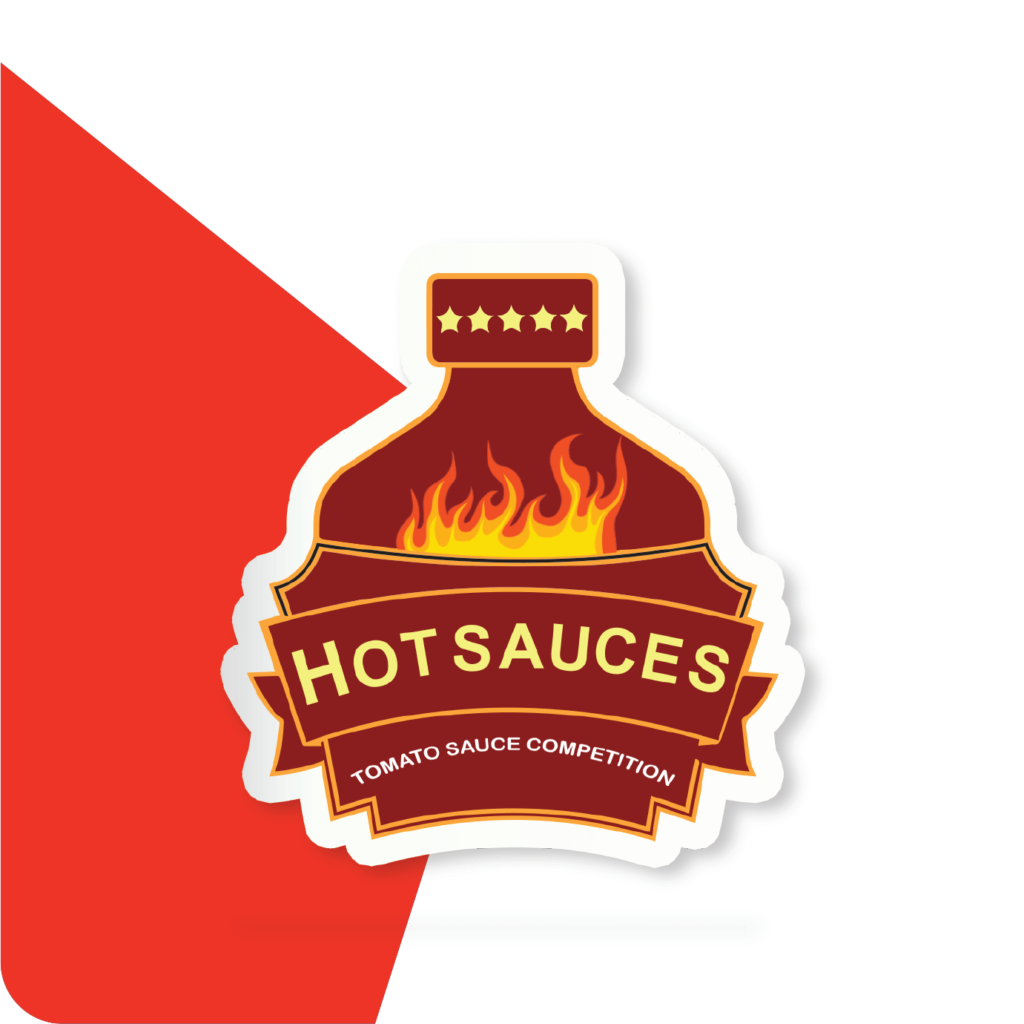 hot sauce product custom labels