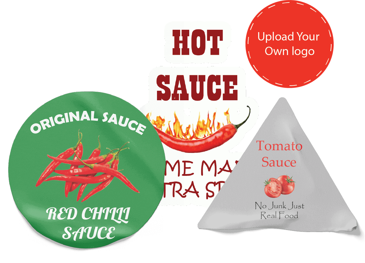 hot sauce stickers