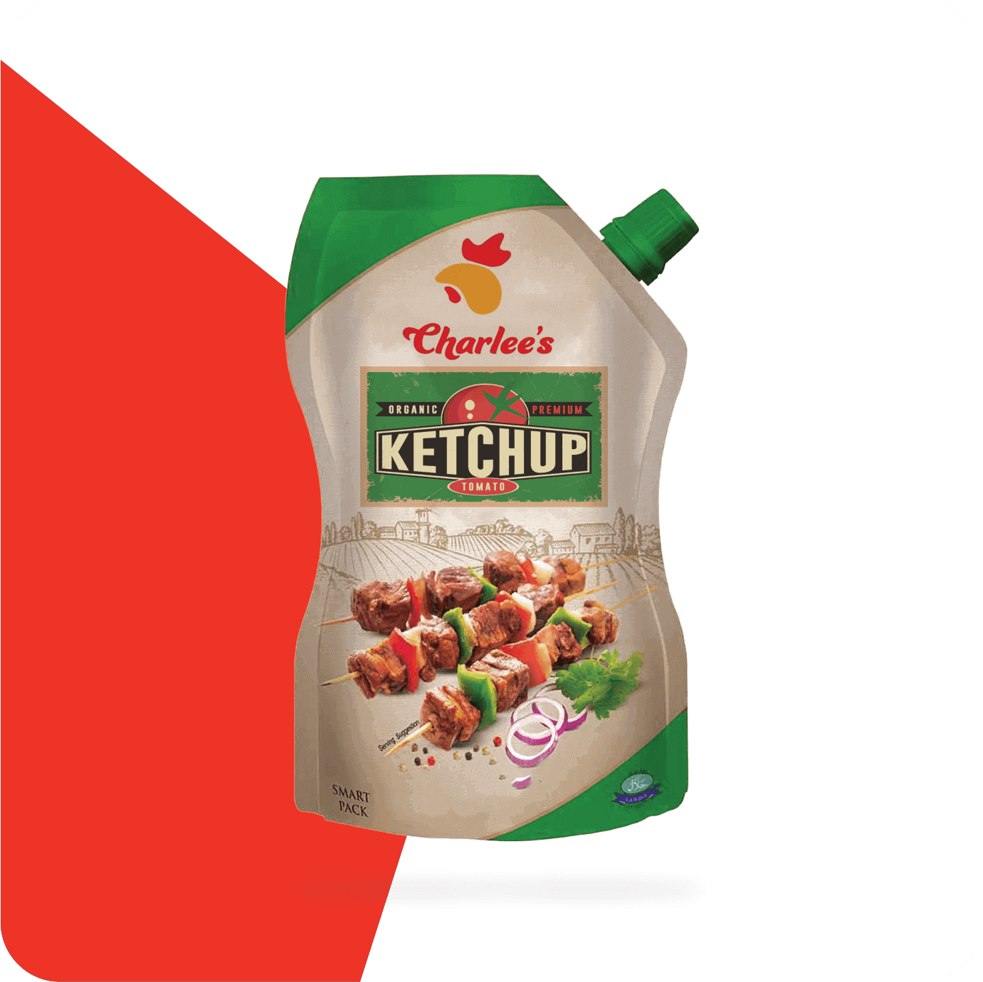 individual ketchup packets