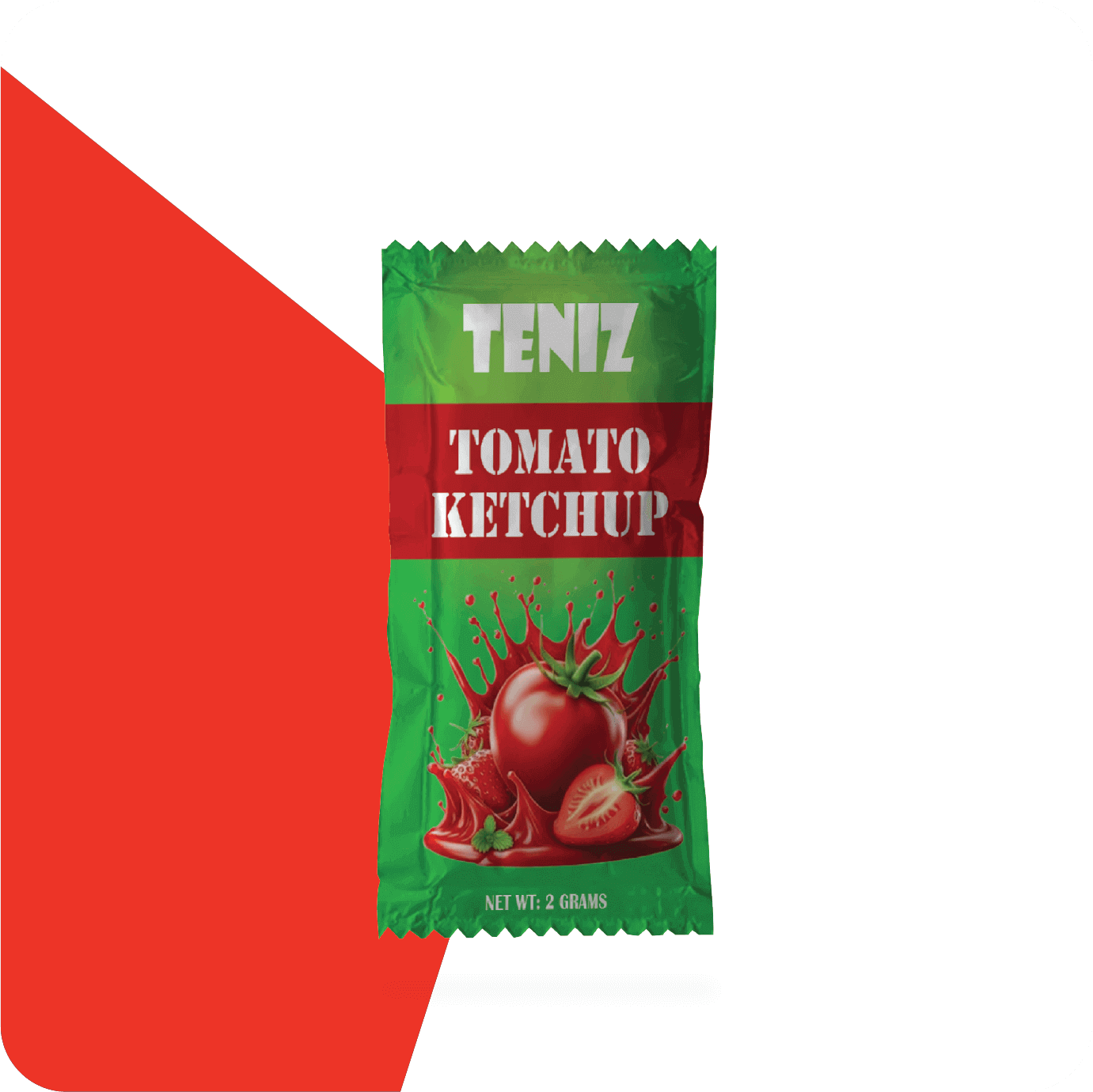 small ketchup packets