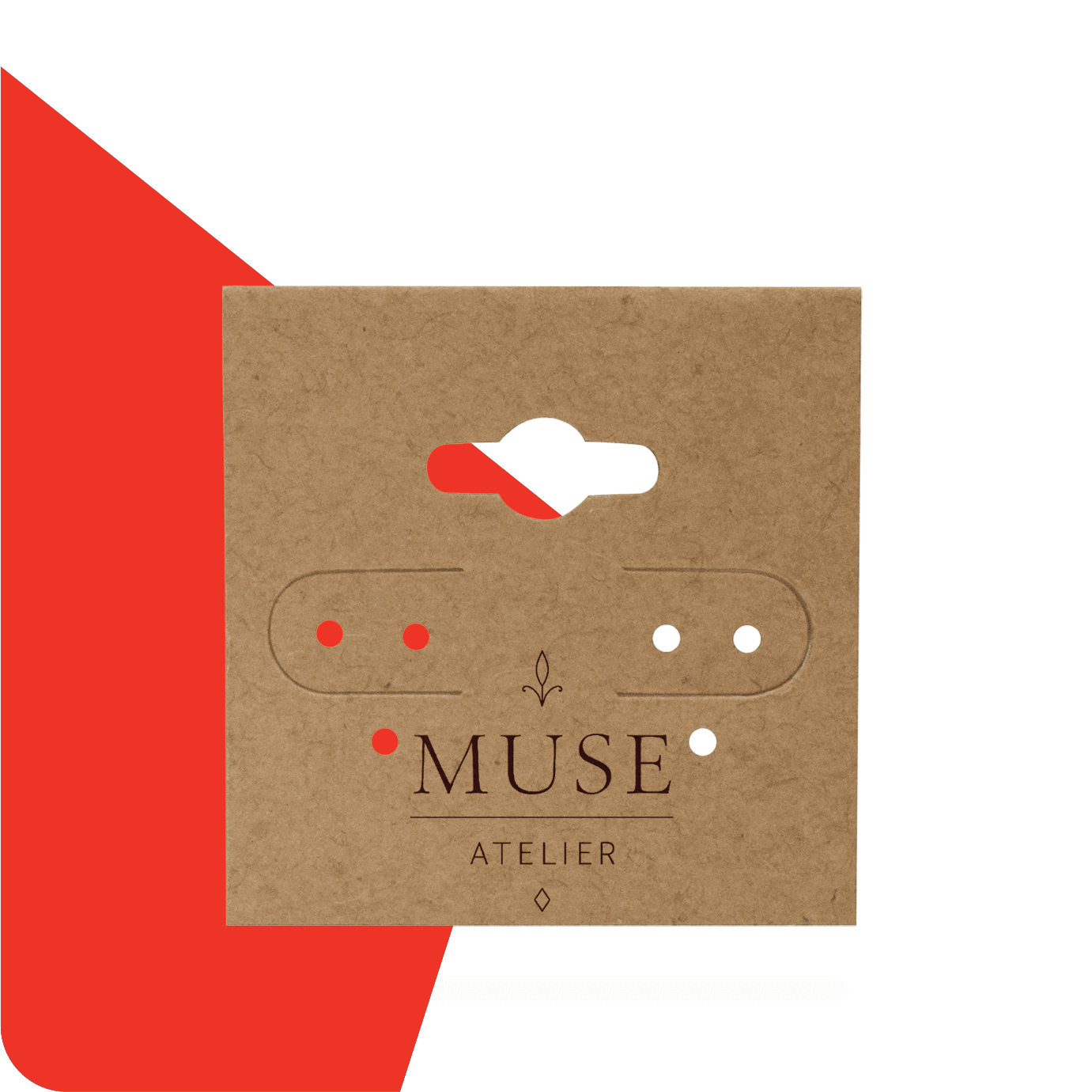 earring cards wholesale kraft