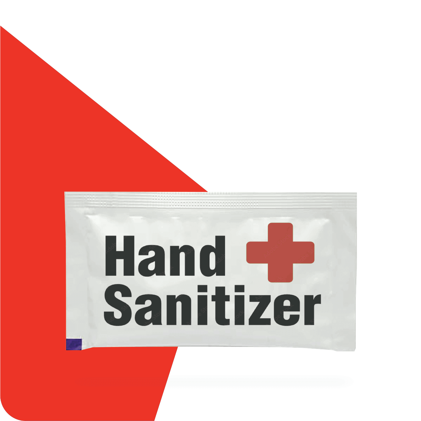 hand sanitizer packet