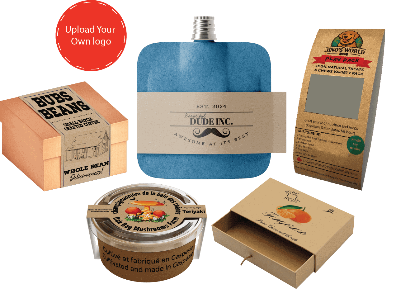 kraft packaging sleeves