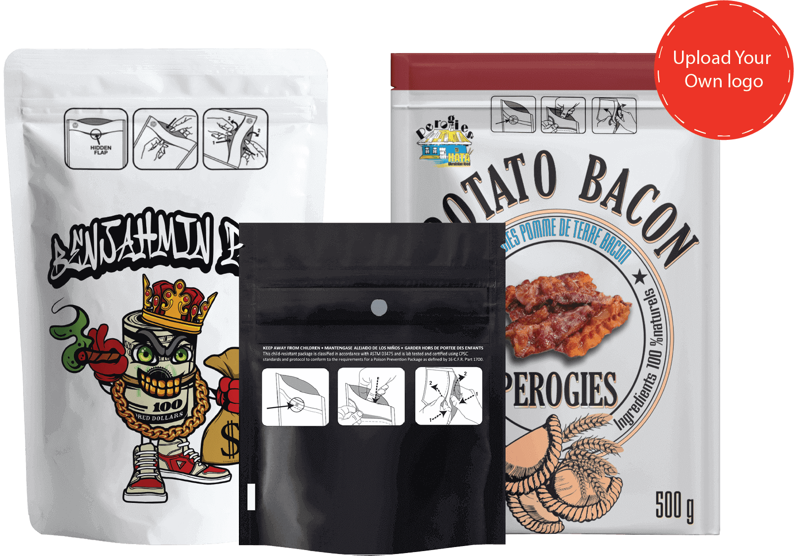 Child Proof Mylar Bags