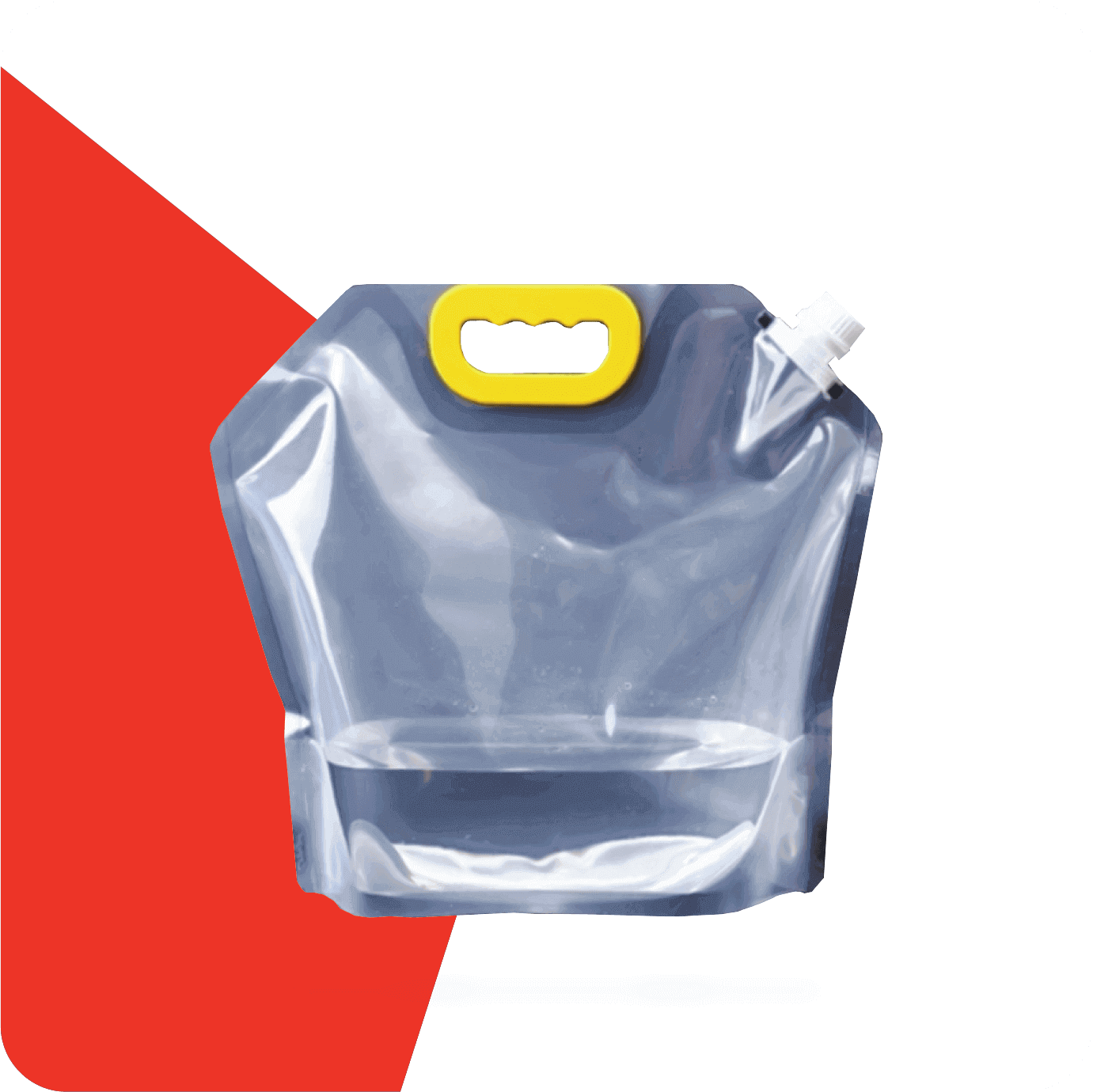 bulk custom plastic pouch with spout