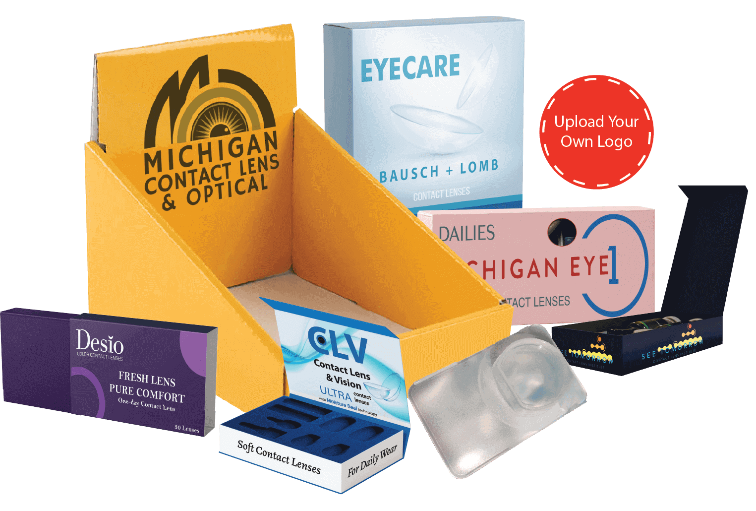 contact lens packaging