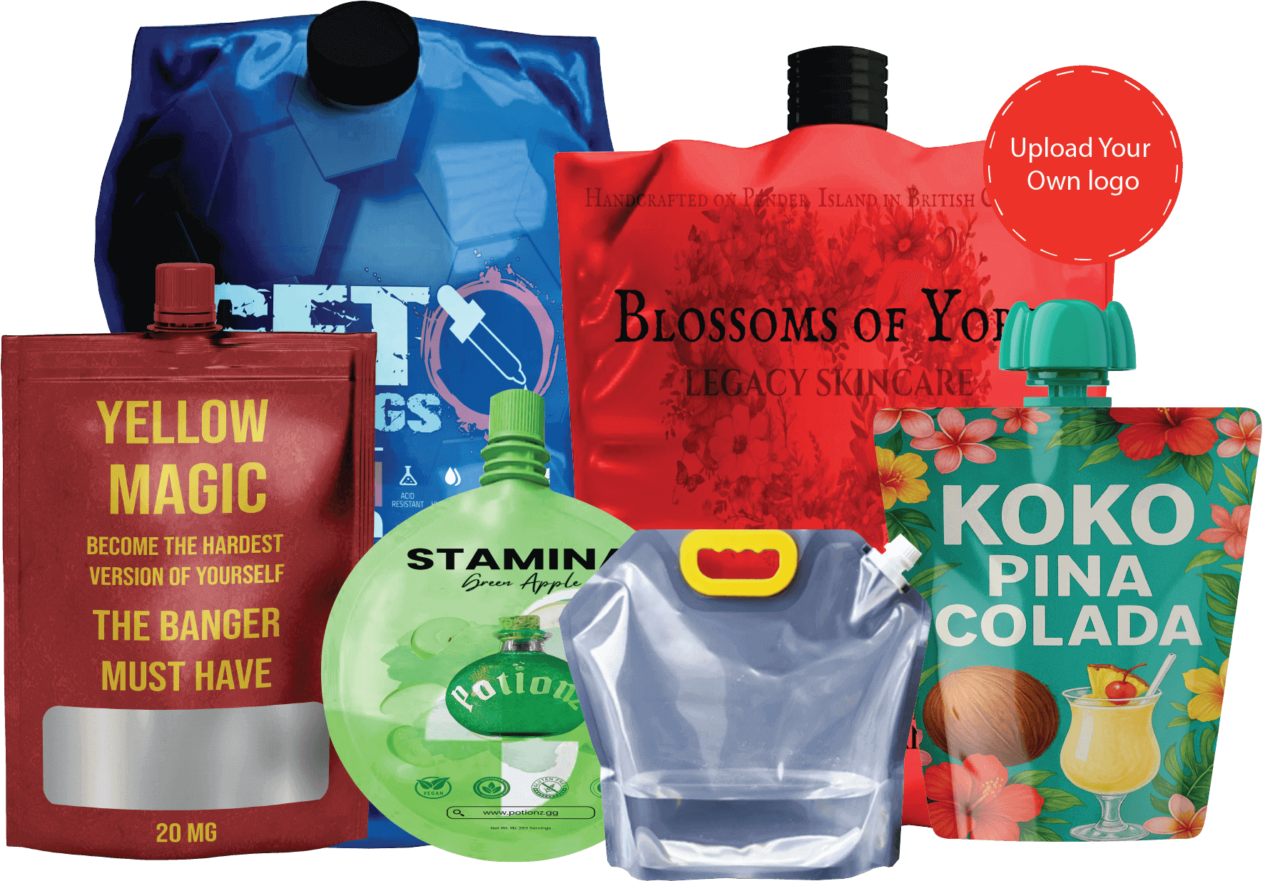 custom spout pouches