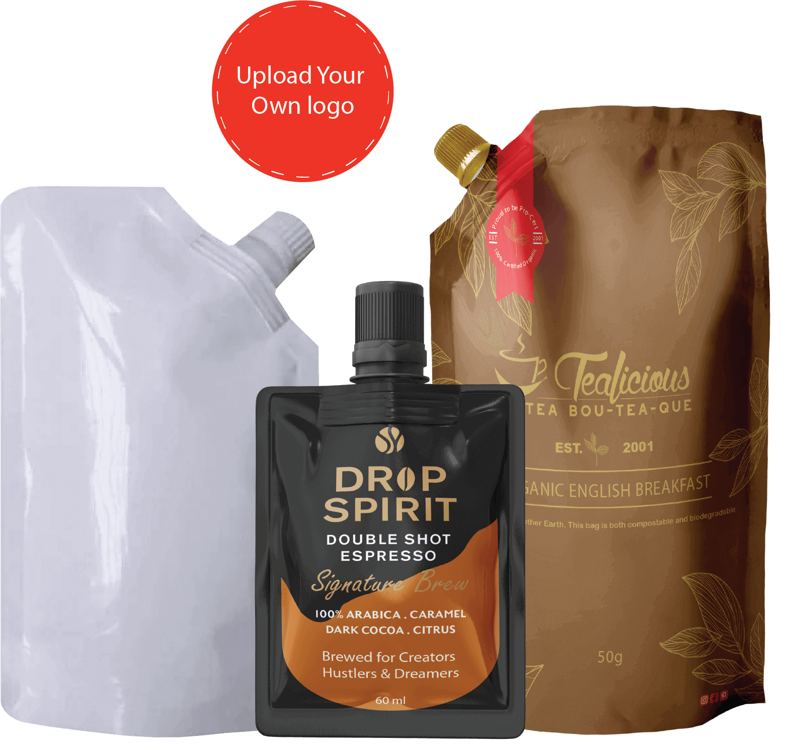 customized spout pouch