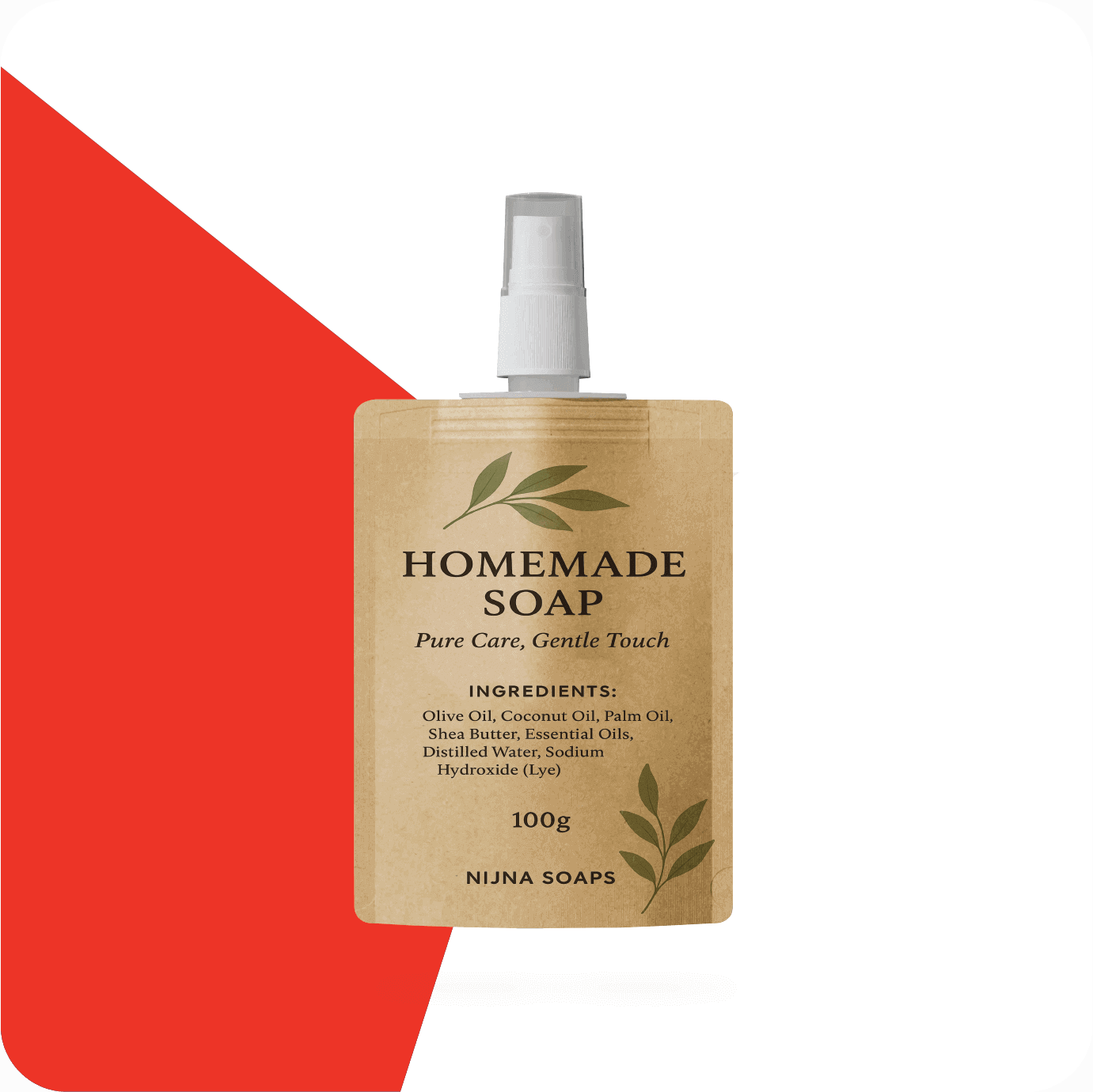 eco friendly kraft stand up pouches