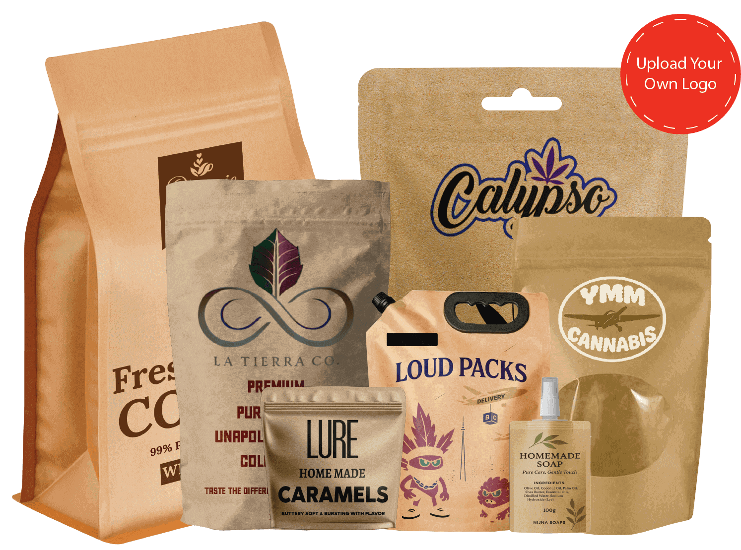 eco friendly stand up pouches