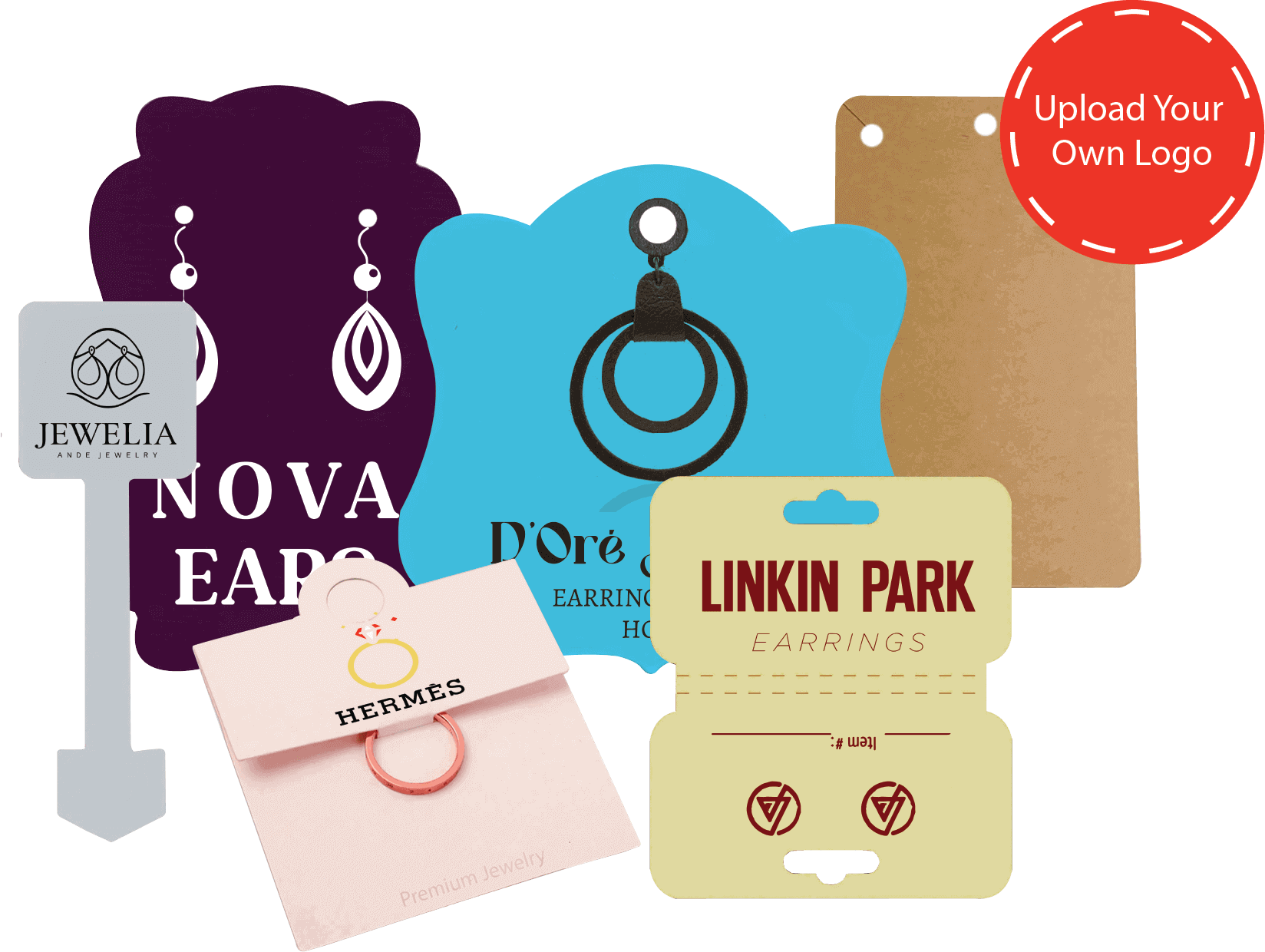 custom earring card holders