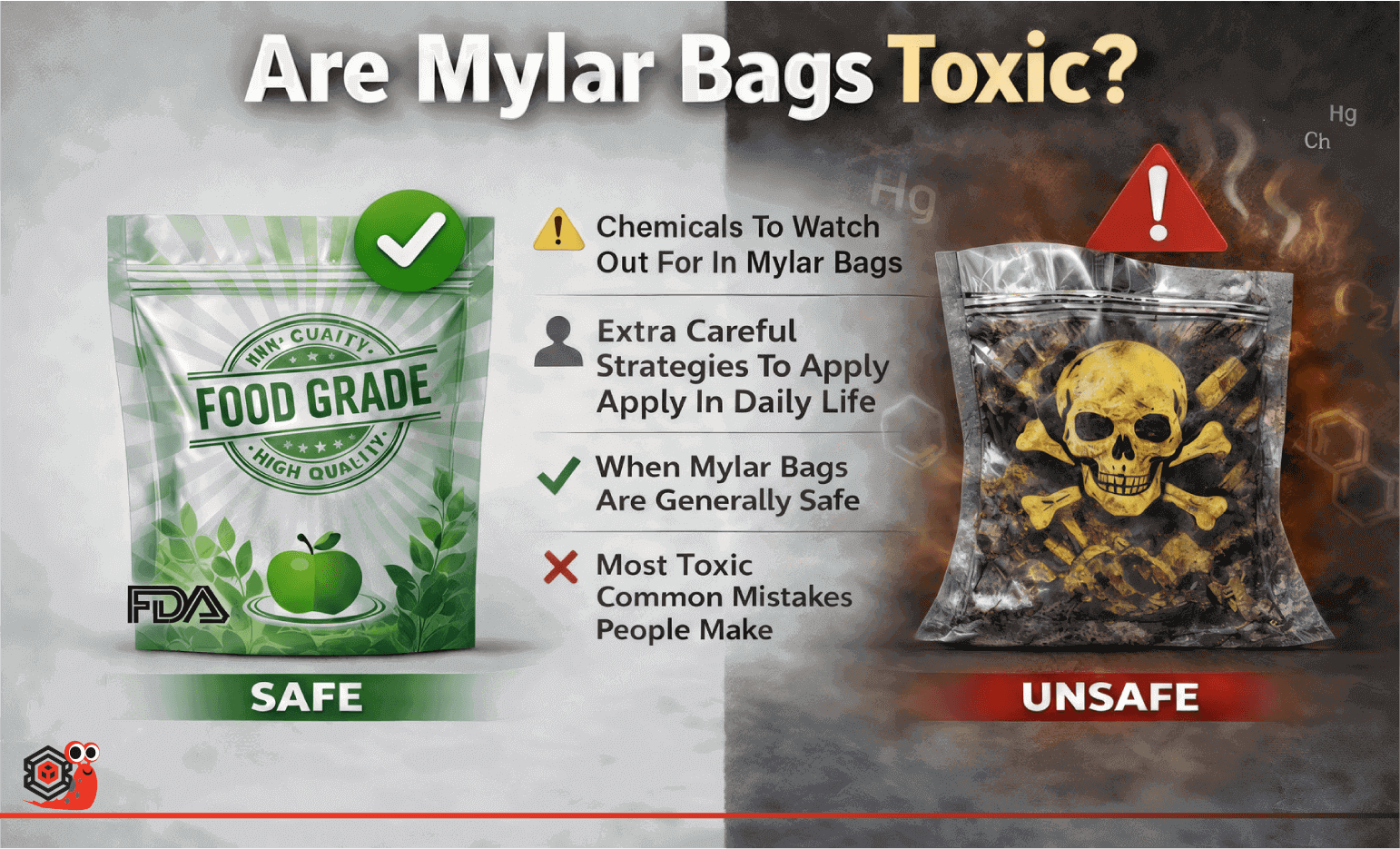 are mylar bags toxic