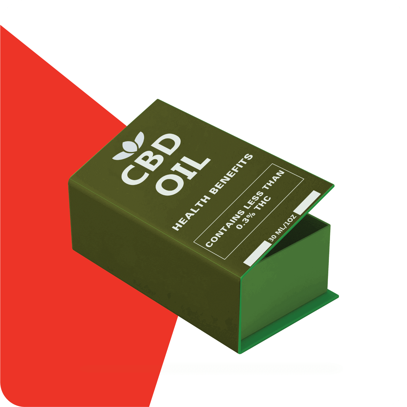 cbd dropper bottle boxes