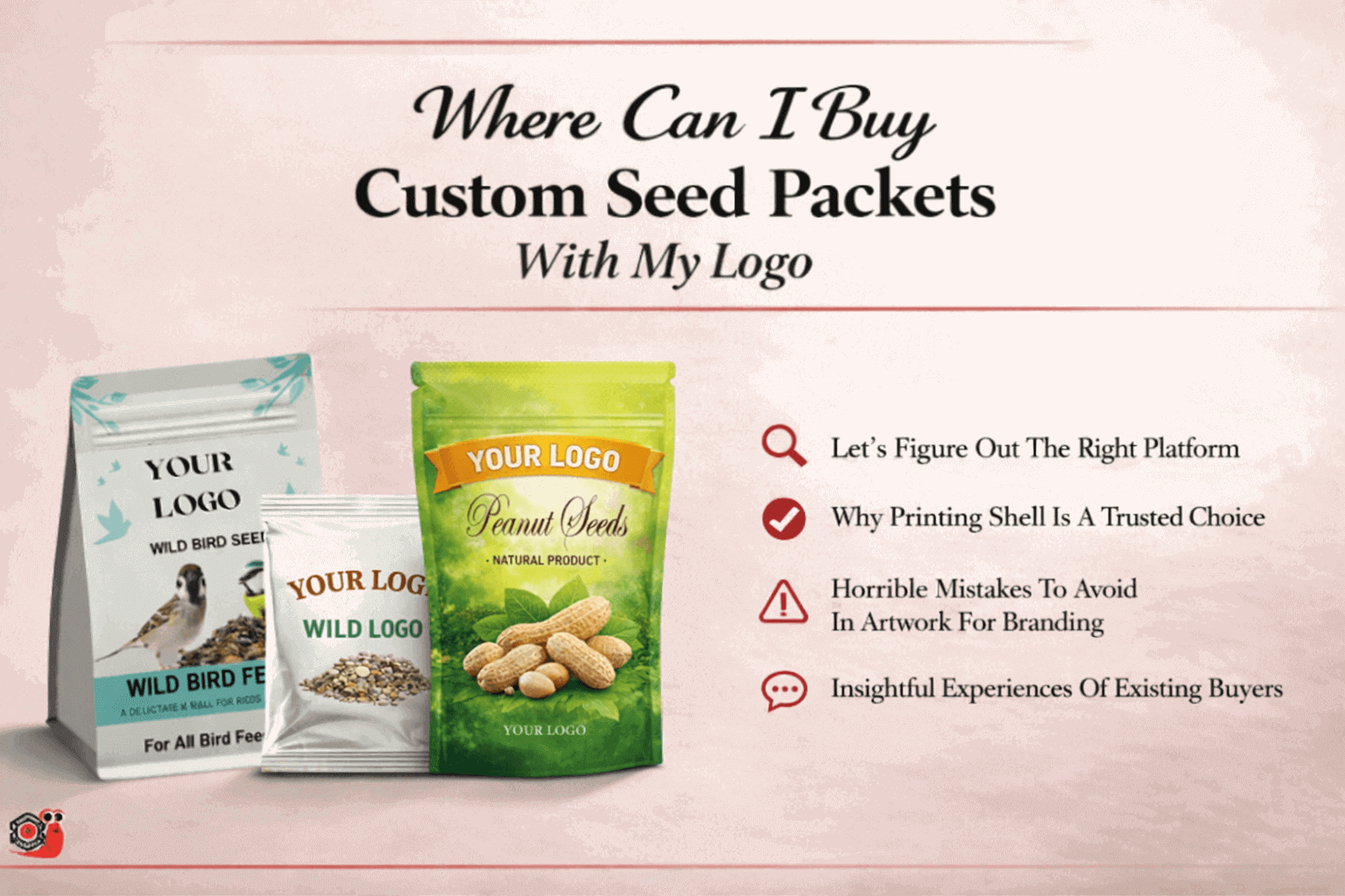 where can i buy custom seed packets with my logo