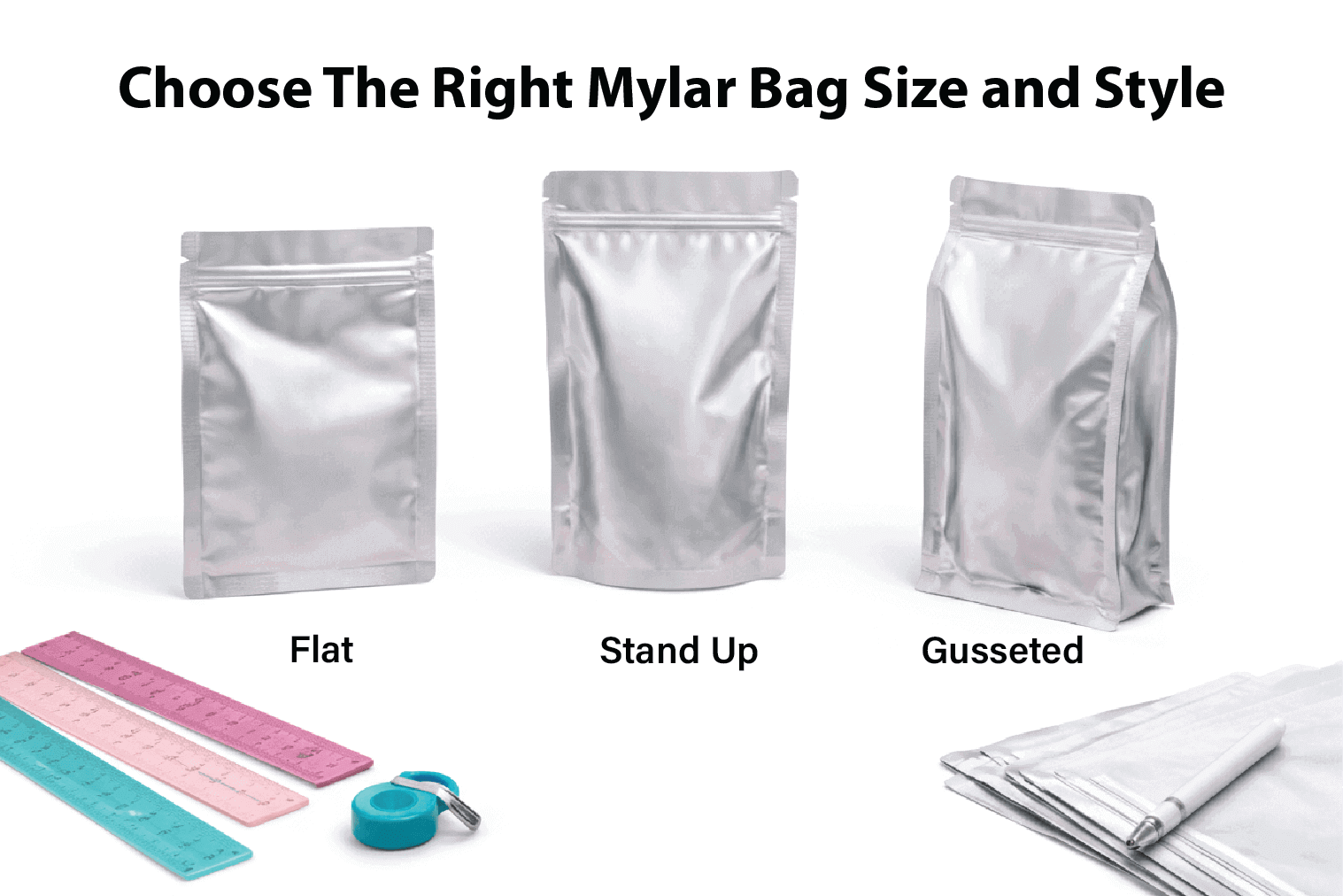 choose the right bag size and style.