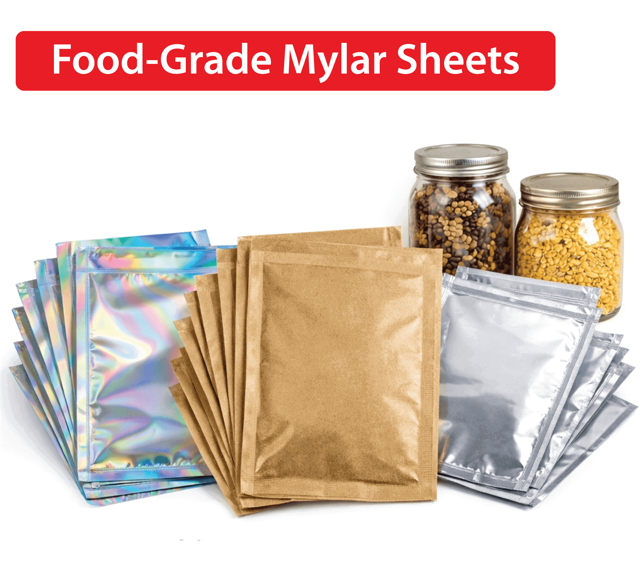 food grade mylar sheets