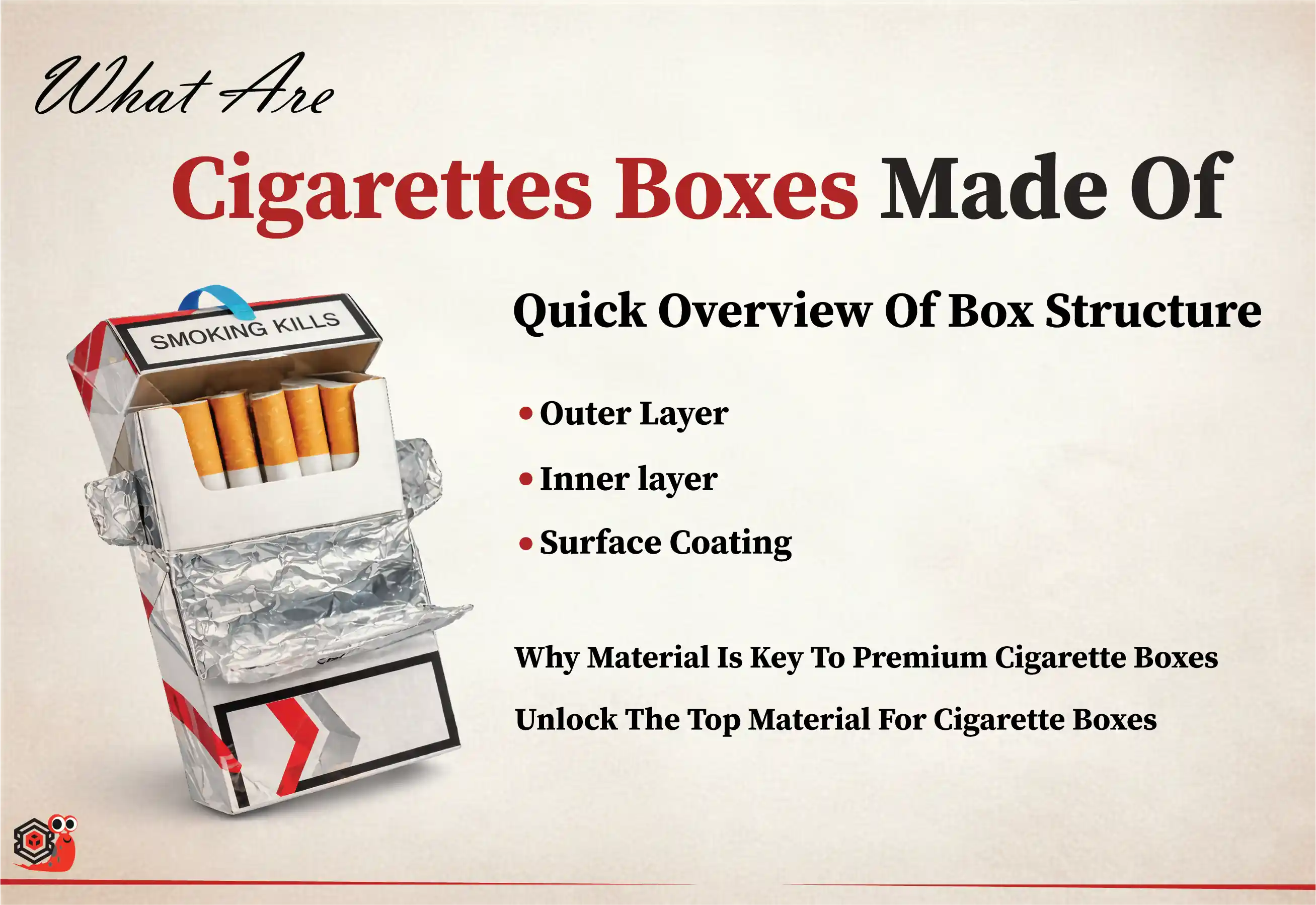 what are cigarette boxes made of
