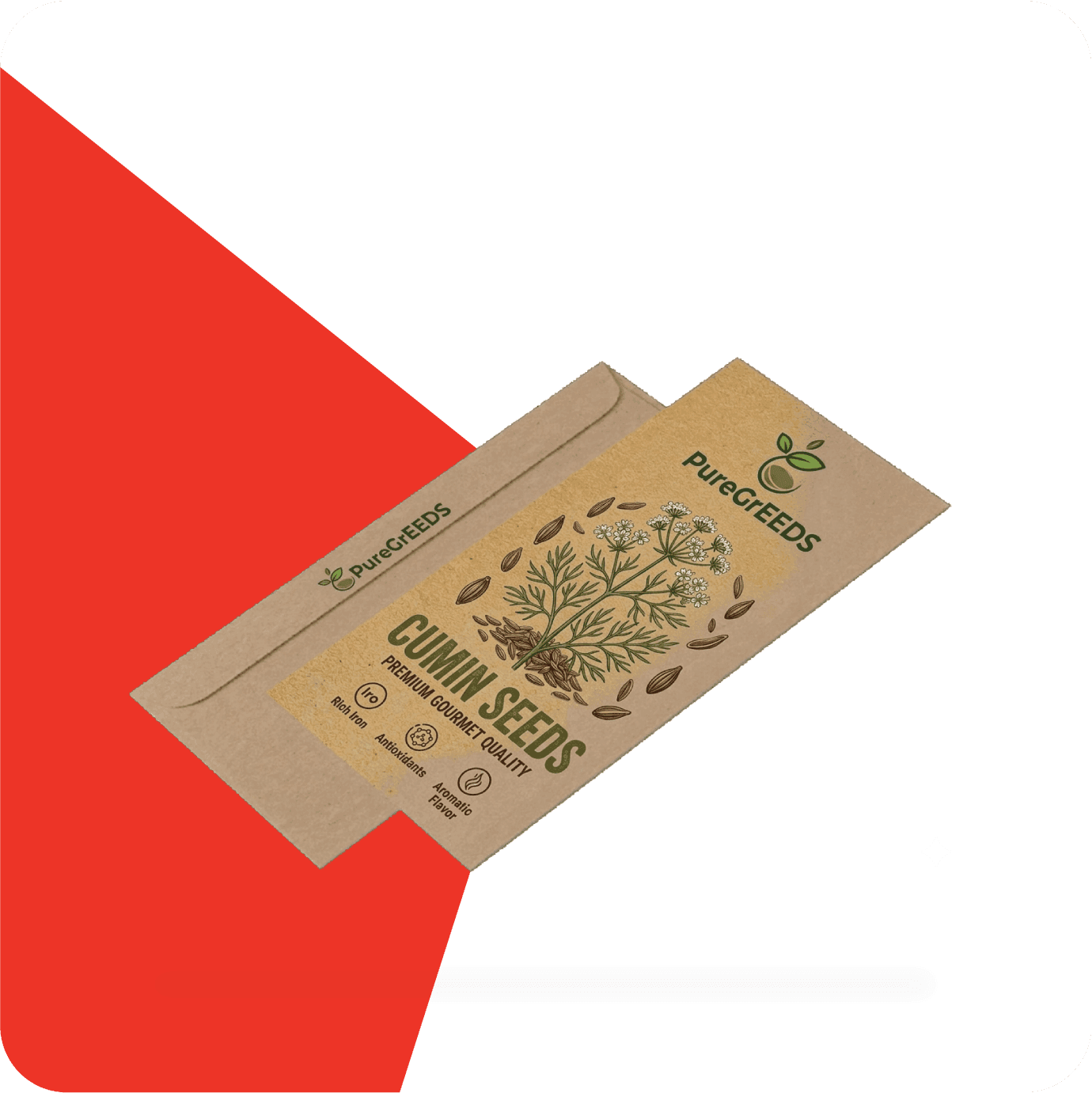 brown envelopes for seeds