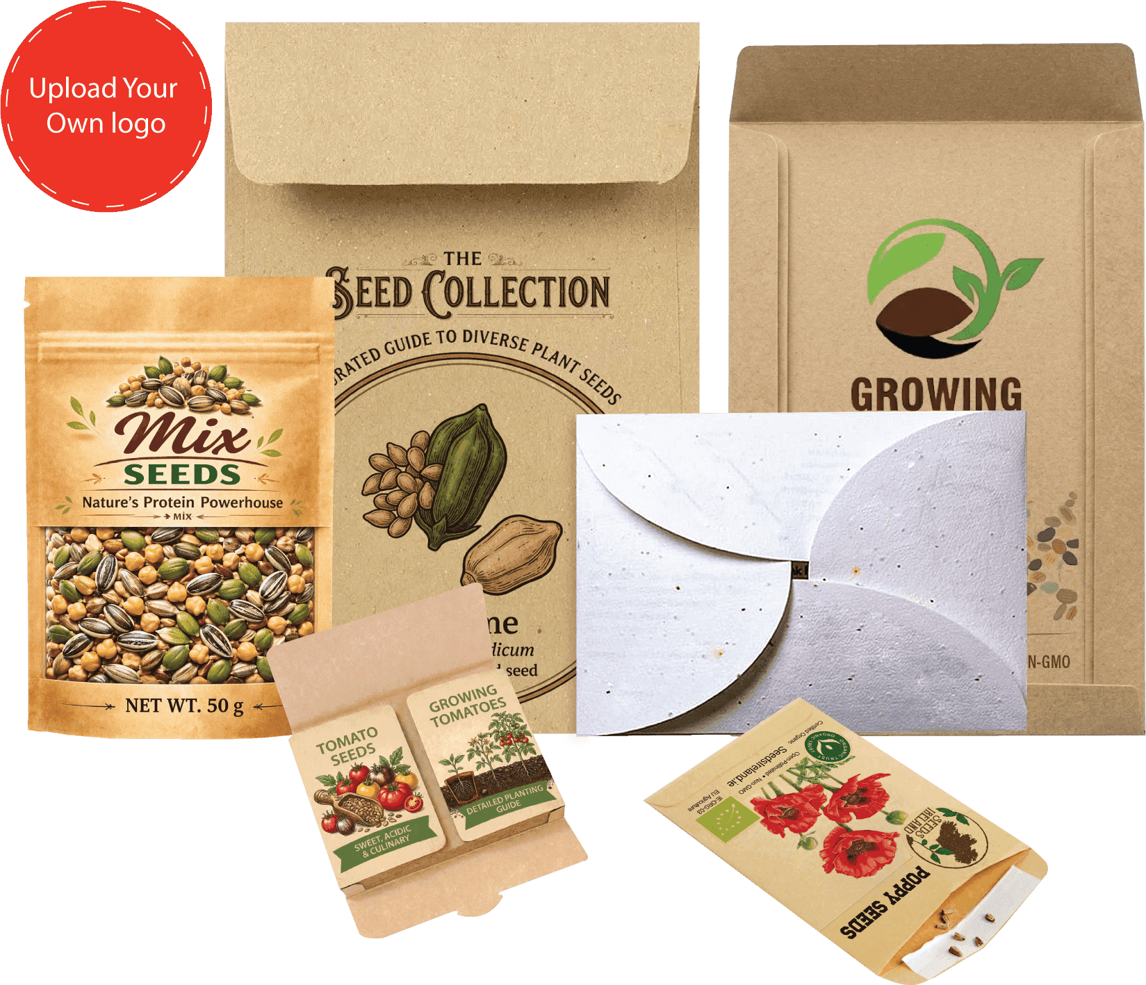 custom seed envelopes