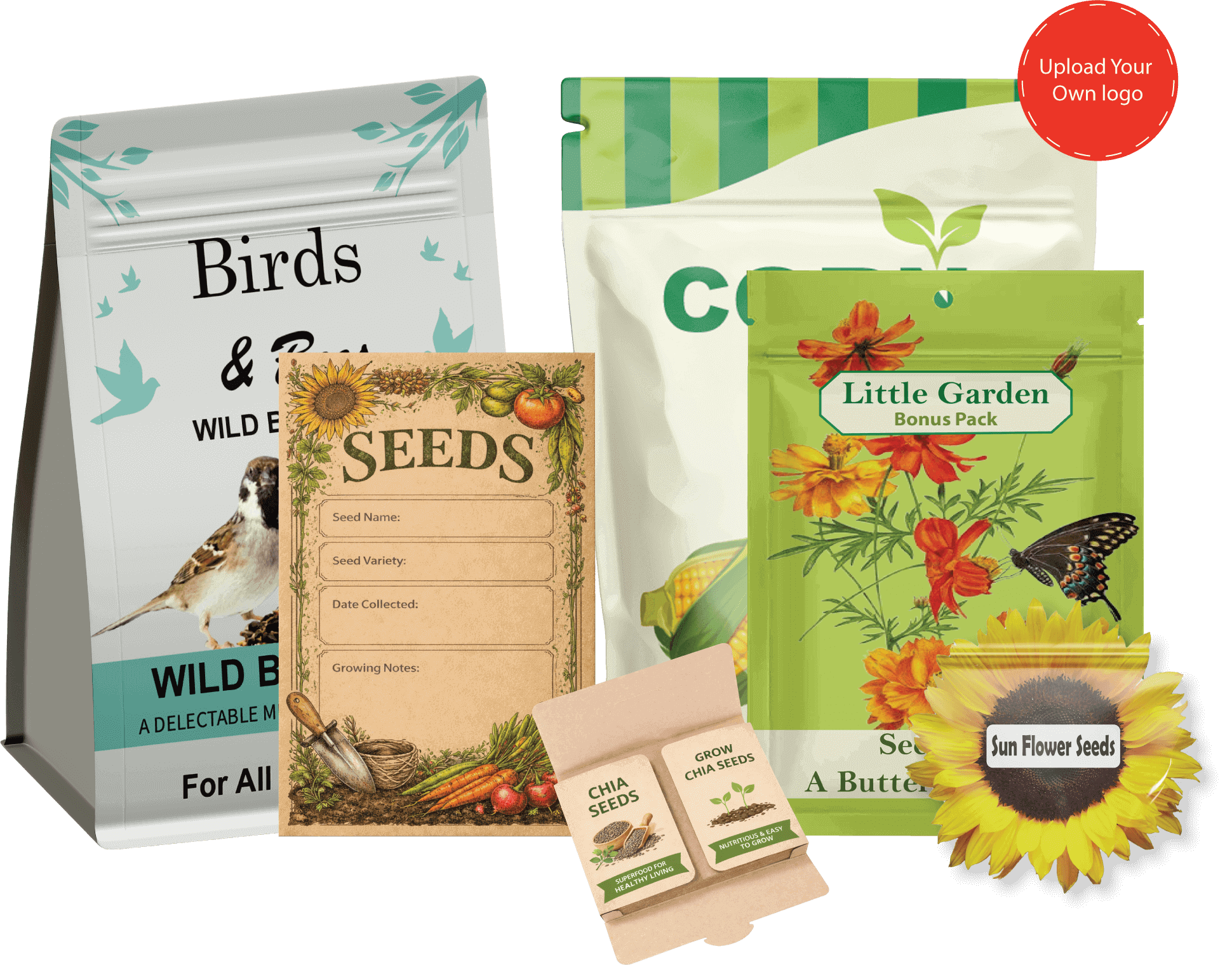 custom seed packets