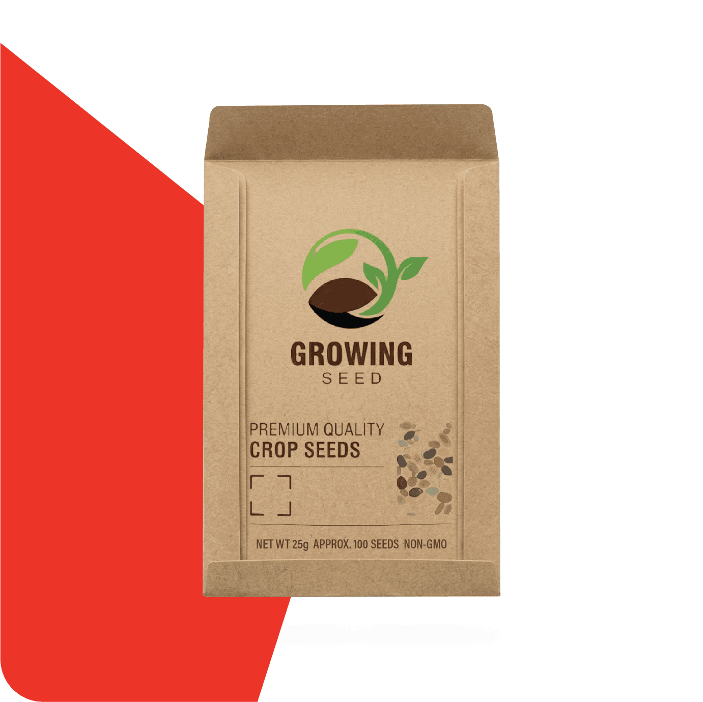 print custom seed envelope