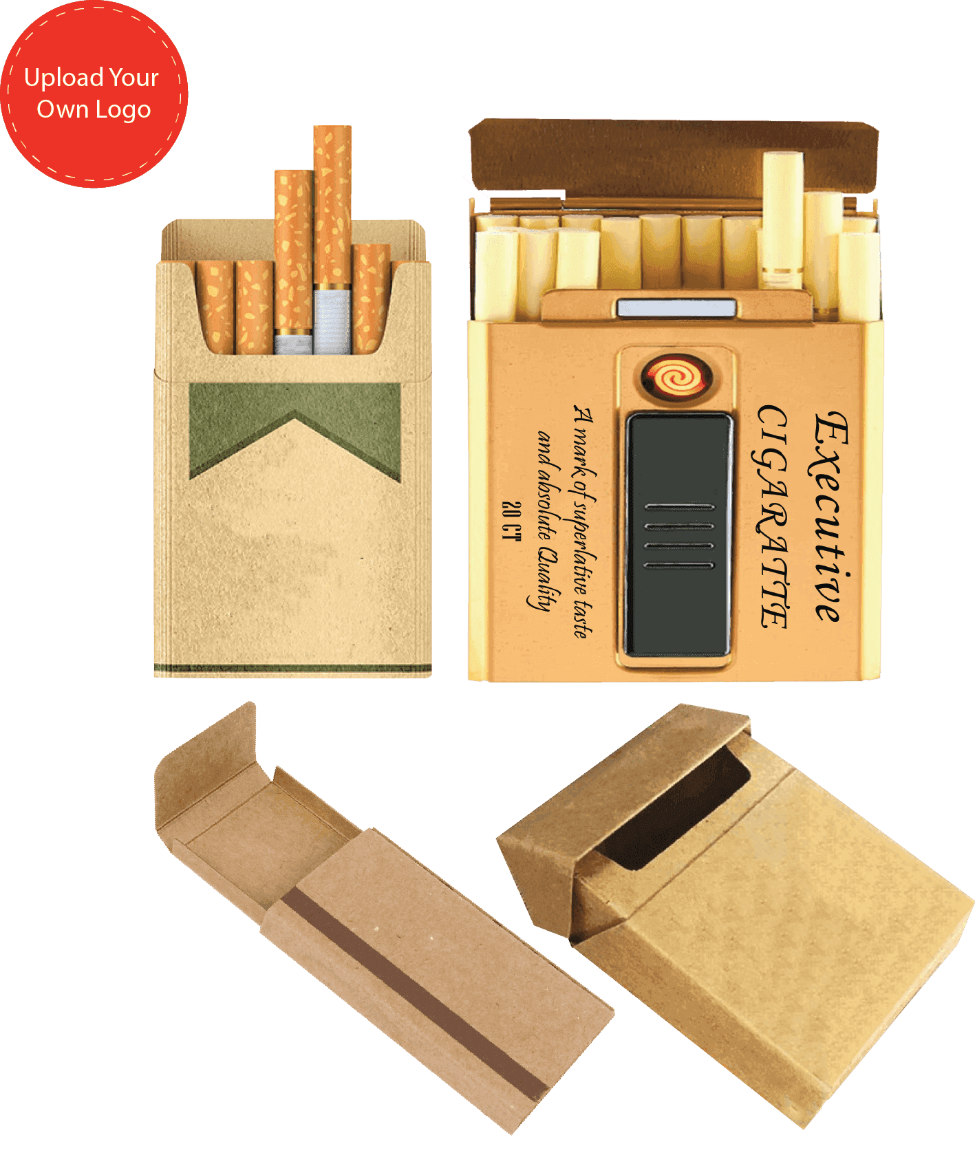 cigarette empty boxes