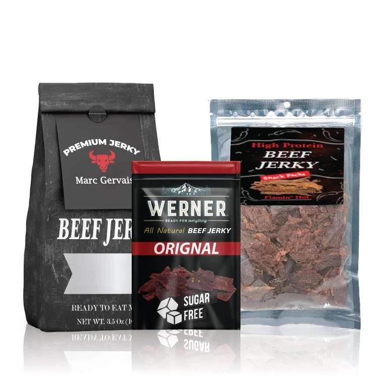 Custom Beef Jerky Bags for Food Packaging