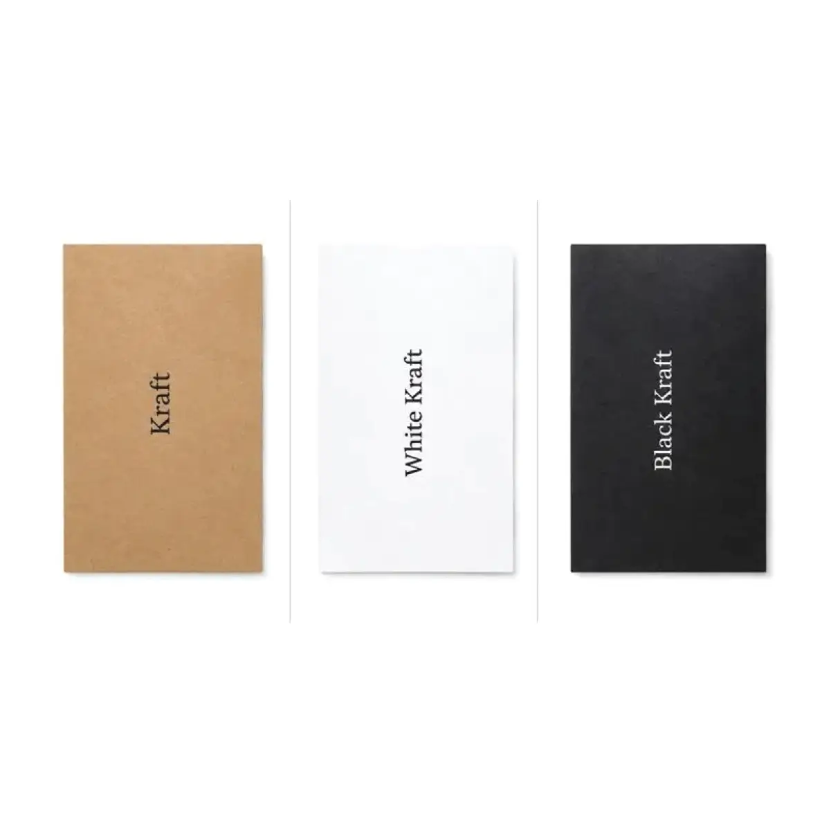 High-quality custom printing on kraft materials for a professional look