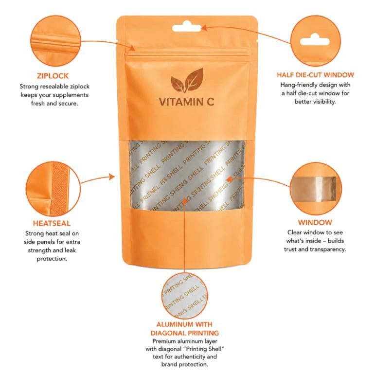 custom vitamin packet features