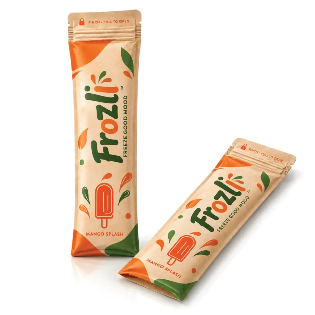 Child-Resistant Popsicle Wrappers with secure closures