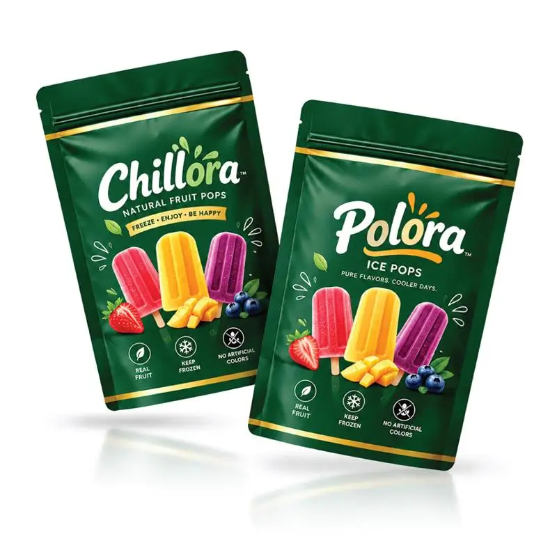Child-Resistant Popsicle Wrappers With Secure Closures
