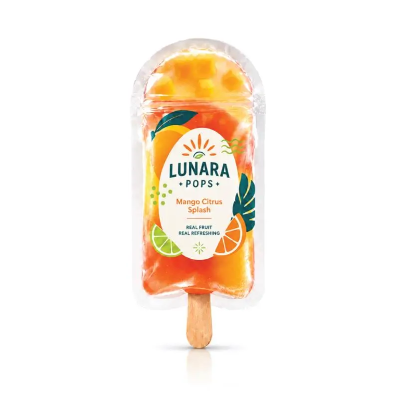 Individual Popsicle Wrappers For Frozen Treats