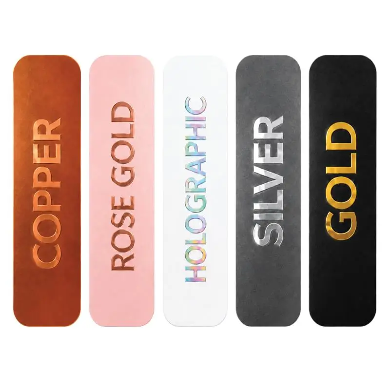 Custom Popsicle Boxes With Gold, Silver, Copper, Rose Gold And Holographic Foiling