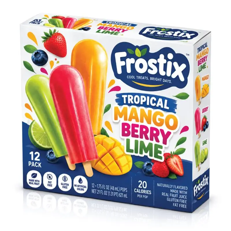 Popsicle Packaging Box With Custom Printing