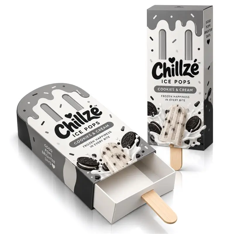 Shaped Popsicle Boxes With Custom Forms And Designs