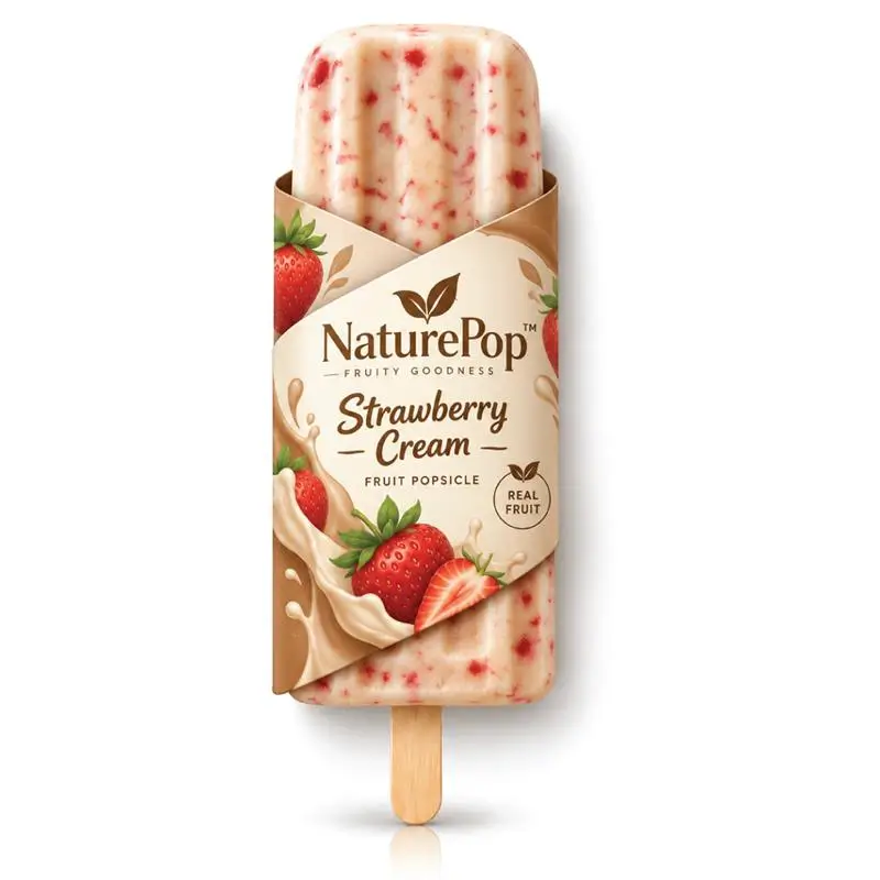 Twist-Overlap Popsicle Sleeves For Frozen Treats