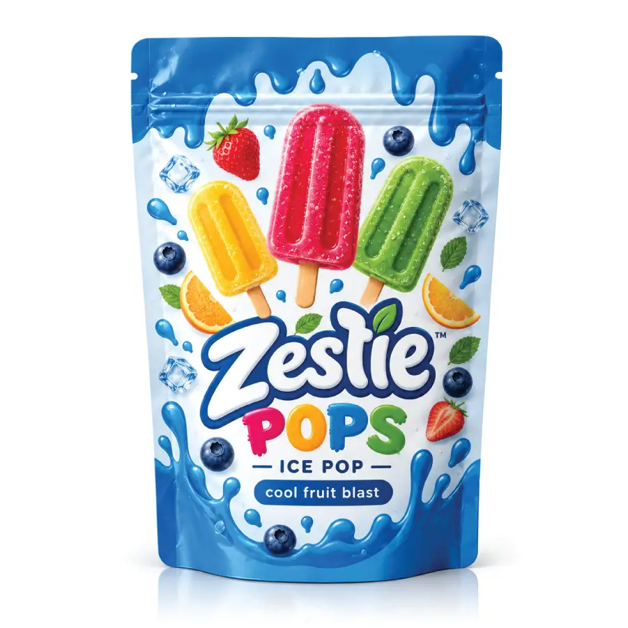 Zip Ice Popsicle Bags For Frozen Treats