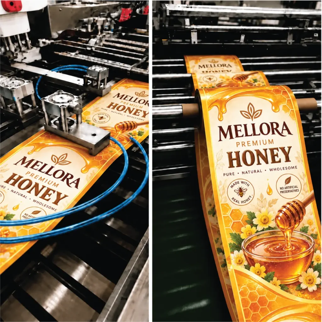 Custom Printing for Sachet Doypack with Digital and Gravure Printing