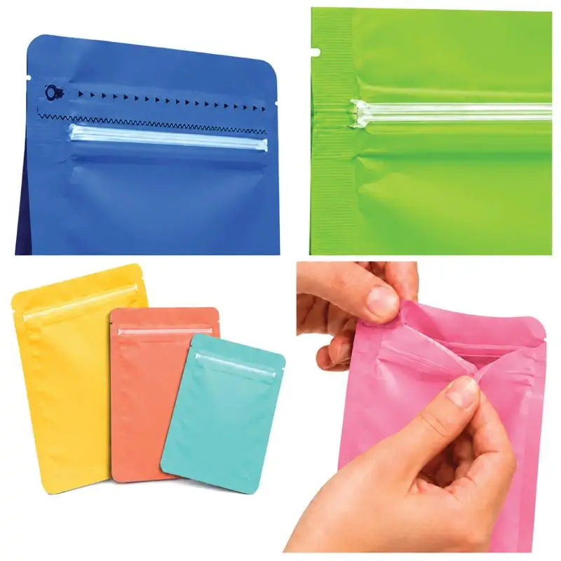 Doypack Packaging With Resealable Closures