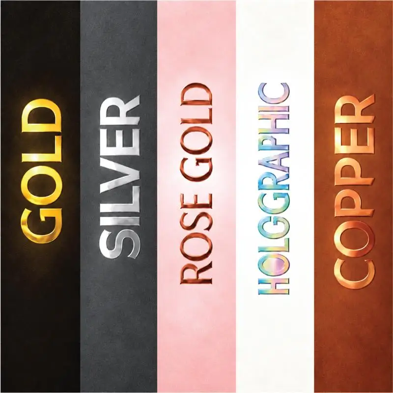 Foiling and Hot Stamping for Sachet Doypack with Metallic Finishes