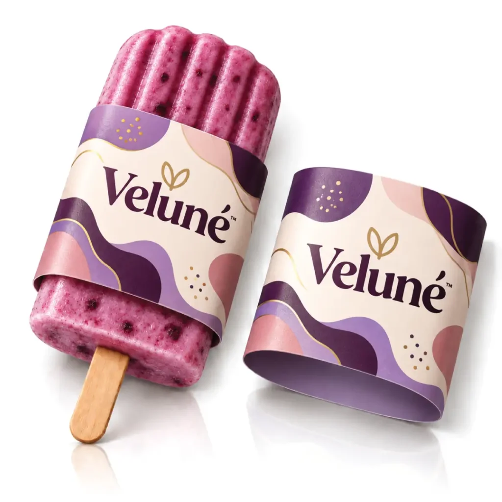 Open-End Popsicle Sleeves For Frozen Treats