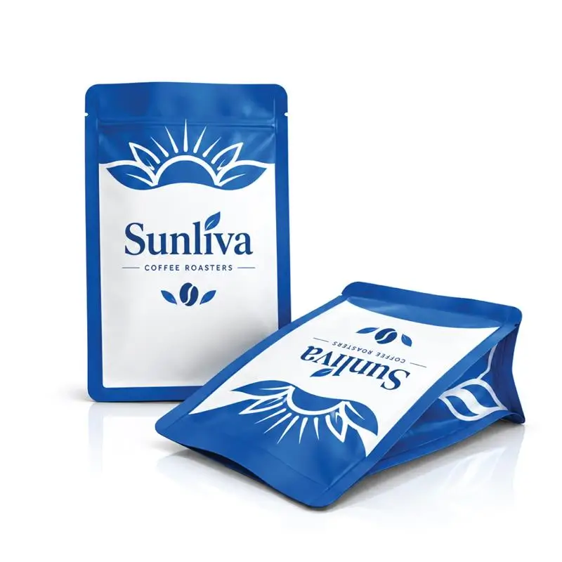 Side-Gusseted Sachet Doypack with Increased Capacity and Printed Designs