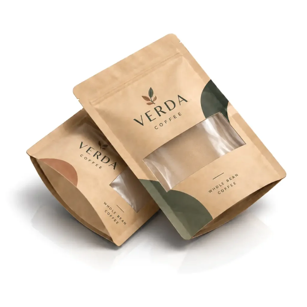 Window Doypack Sachets for Snacks and Grains