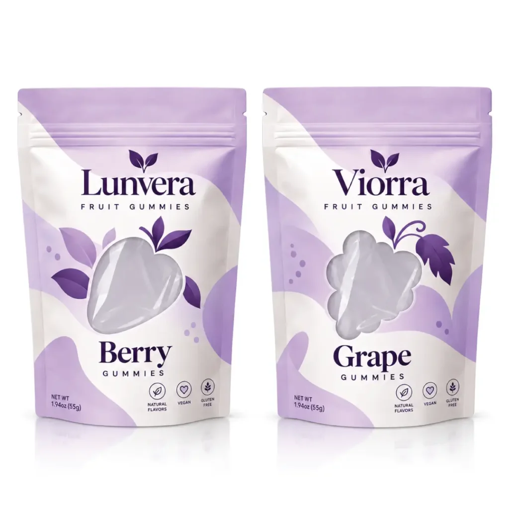 Window Sachet Doypack with Clear Visibility of the Product